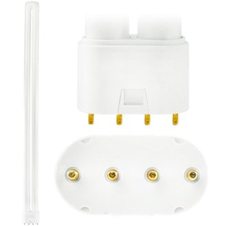 40W PL-L Long 4-Pin 2G11 Base 3500K Dimmable 3500lm CRI 82 120V Philips 300434